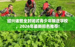 绍兴诸暨全封闭式青少年叛逆学校，2026年最新排名推荐!