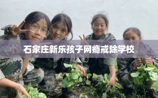 石家庄新乐孩子网瘾戒除学校