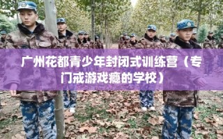 广州花都青少年封闭式训练营（专门戒游戏瘾的学校）