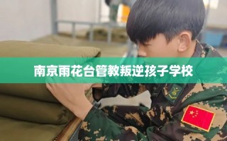 南京雨花台管教叛逆孩子学校