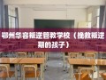 鄂州华容叛逆管教学校（挽救叛逆期的孩子）