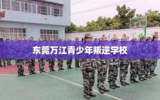 东莞万江青少年叛逆学校