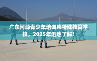 广东河源青少年培训班特殊教育学校，2025年迅速了解！