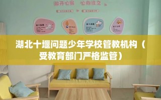 湖北十堰问题少年学校管教机构（受教育部门严格监管）