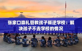 张家口崇礼管教孩子叛逆学校：解决孩子不去学校的情况