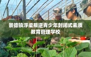 景德镇浮梁叛逆青少年封闭式素质教育管理学校
