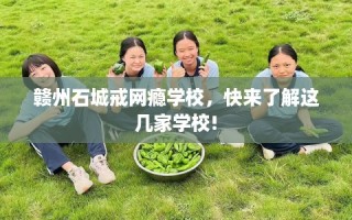 赣州石城戒网瘾学校，快来了解这几家学校!