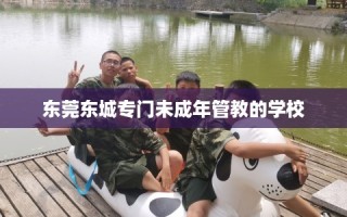 东莞东城专门未成年管教的学校
