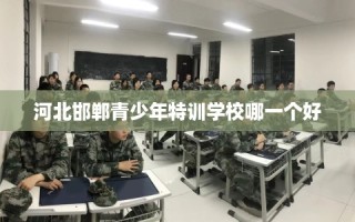 河北邯郸青少年特训学校哪一个好