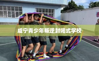 咸宁青少年叛逆封闭式学校