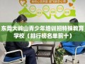 东莞大岭山青少年培训班特殊教育学校（排行榜名单前十）