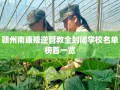 赣州南康叛逆管教全封闭学校名单榜首一览