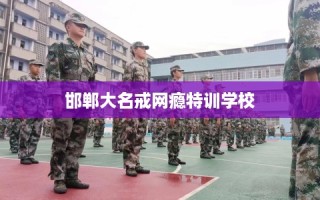 邯郸大名戒网瘾特训学校