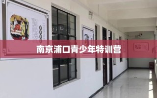 南京浦口青少年特训营