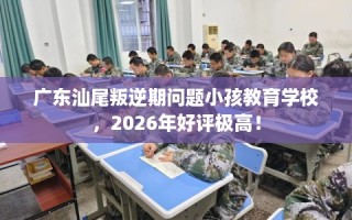 广东汕尾叛逆期问题小孩教育学校，2026年好评极高！
