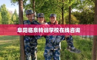 阜阳临泉特训学校在线咨询