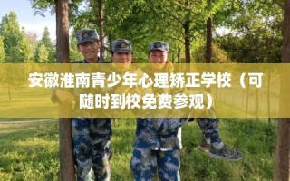 安徽淮南青少年心理矫正学校（可随时到校免费参观）
