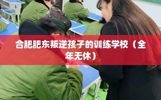 合肥肥东叛逆孩子的训练学校（全年无休）