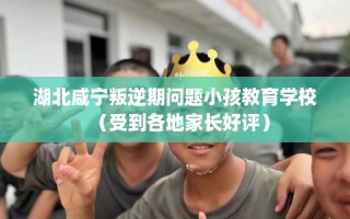 湖北咸宁叛逆期问题小孩教育学校（受到各地家长好评）