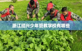 浙江绍兴少年管教学校有哪些