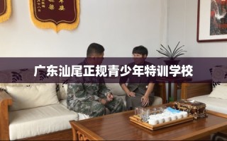 广东汕尾正规青少年特训学校