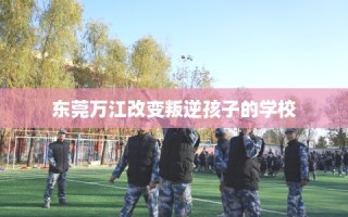 东莞万江改变叛逆孩子的学校