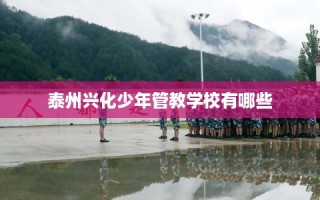 泰州兴化少年管教学校有哪些