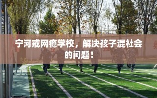 宁河戒网瘾学校，解决孩子混社会的问题！
