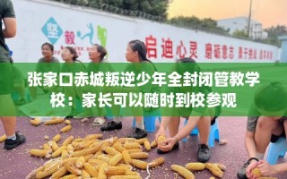 张家口赤城叛逆少年全封闭管教学校：家长可以随时到校参观