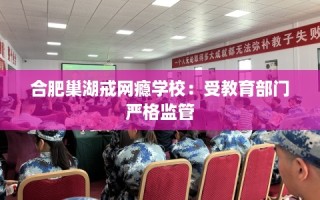 合肥巢湖戒网瘾学校：受教育部门严格监管