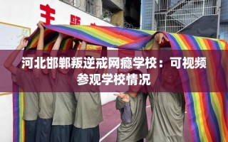 河北邯郸叛逆戒网瘾学校：可视频参观学校情况