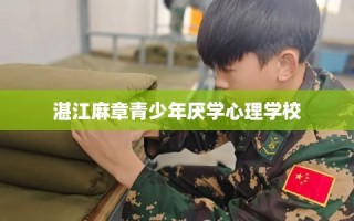 湛江麻章青少年厌学心理学校