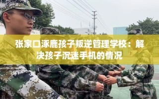 张家口涿鹿孩子叛逆管理学校：解决孩子沉迷手机的情况