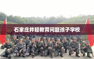 石家庄井陉教育问题孩子学校