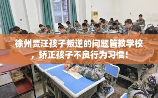 徐州贾汪孩子叛逆的问题管教学校，矫正孩子不良行为习惯！