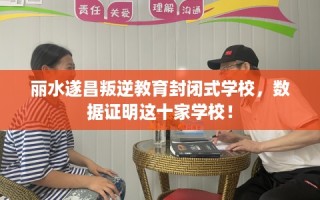 丽水遂昌叛逆教育封闭式学校，数据证明这十家学校！