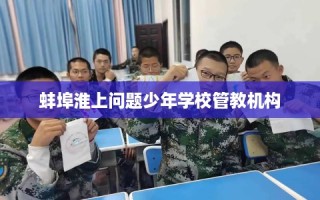 蚌埠淮上问题少年学校管教机构