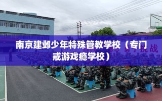 南京建邺少年特殊管教学校（专门戒游戏瘾学校）