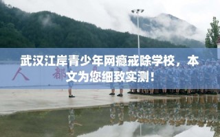武汉江岸青少年网瘾戒除学校，本文为您细致实测！
