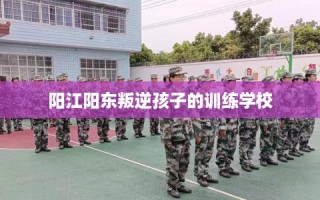 阳江阳东叛逆孩子的训练学校