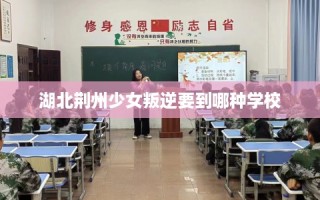 湖北荆州少女叛逆要到哪种学校