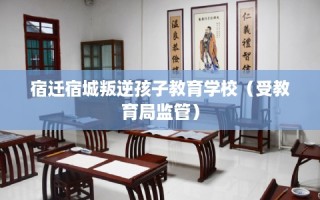 宿迁宿城叛逆孩子教育学校（受教育局监管）