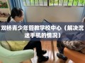 双桥青少年管教学校中心（解决沉迷手机的情况）