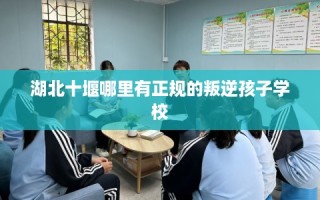 湖北十堰哪里有正规的叛逆孩子学校