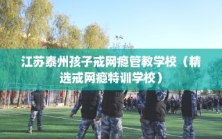 江苏泰州孩子戒网瘾管教学校（精选戒网瘾特训学校）
