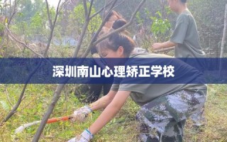 深圳南山心理矫正学校
