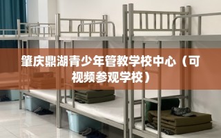 肇庆鼎湖青少年管教学校中心（可视频参观学校）