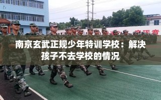 南京玄武正规少年特训学校：解决孩子不去学校的情况