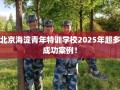 北京海淀青年特训学校2025年超多成功案例！