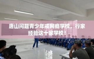 唐山问题青少年戒网瘾学校，行家经验这十家学校！